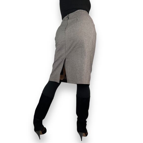 Vintage wool houndstooth pencil skirt by SAG HARBOR - Picture 8 of 16